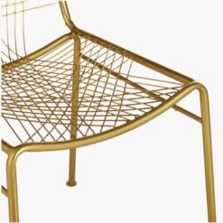 Alpha Brass Metal Chair -Cb2 AlphaBrassChairAVS16