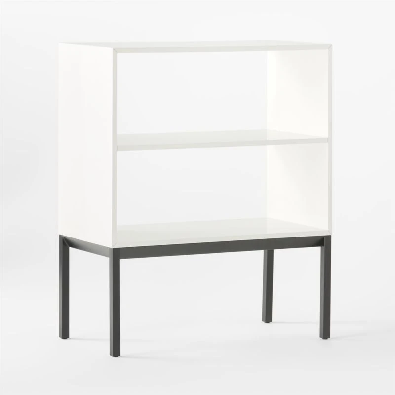 Aptum White Metal Bookcase 4 Aptum White Metal Bookcase - Image 4