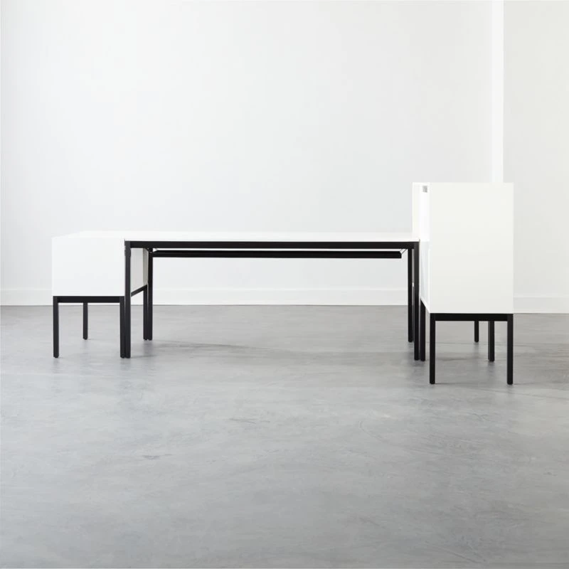 Aptum White Metal Bookcase 11 Aptum White Metal Bookcase - Image 11