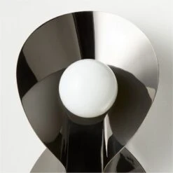 Aquarius Blackened Brass Wall Sconce Light -Cb2 AquariusBlkndBrsSconceAVSHS23