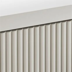 Barton 2-Drawer High-Gloss Grey Lacquered Nightstand -Cb2 BartonHiGlsLcqdNghtstndAVSSS22