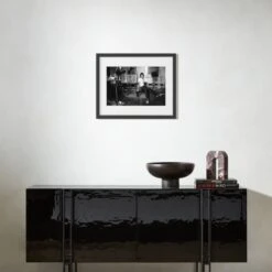 'Mick 1982' Photographic Print In Black Frame 17.75''x21.75'' 5 'Mick 1982' Photographic Print In Black Frame 17.75''x21.75'' -Cb2 BkNWtMick1982BF17p5x21p5SHS23 3D
