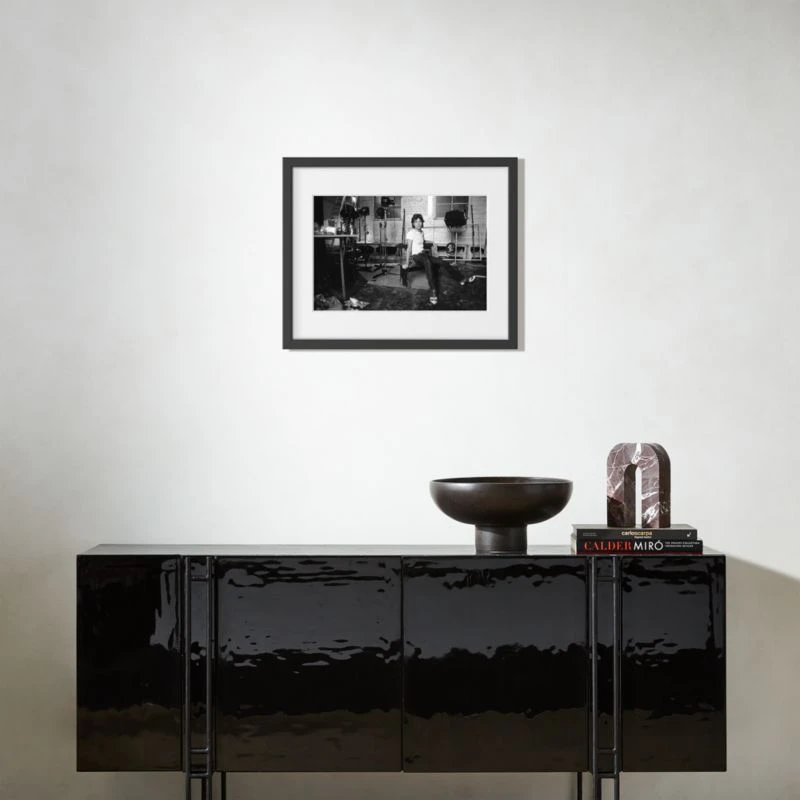 'Mick 1982' Photographic Print In Black Frame 17.75''x21.75'' 3 'Mick 1982' Photographic Print In Black Frame 17.75''x21.75'' - Image 3