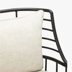 Breton Black Metal Dining Armchair Set Of 4 -Cb2 BretonDiningChairBlackAVS18