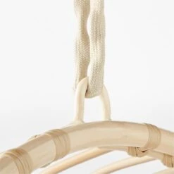 Brisa Rattan Outdoor Hanging Lounge Chair -Cb2 BrisaHangingLoungeChairAVSS22