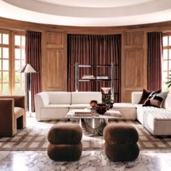 Transition Turkish Silk Throw Pillow With Down-Alternative Insert 23" 10 Transition Turkish Silk Throw Pillow With Down-Alternative Insert 23" -Cb2 CB2FA22 03A Hero 3