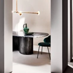 Reve Oval Fluted Green Marble Bowl -Cb2 CB2FA22 EDT TEMPTED 46