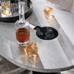 Duval Glass Decanter -Cb2 CB2HOL22 02B hero