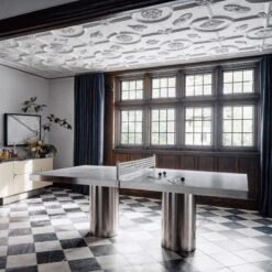 Columna Marble Table Tennis Table -Cb2 CB2HOL22 07A hero