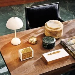 Dew Brass Paper Weight -Cb2 CB2HOL22 23D V3