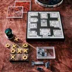 Brown Swirl Acrylic Puzzle -Cb2 CB2HOL22 PR 07A hero