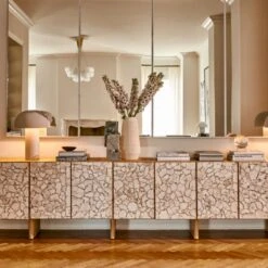 Ionic Beige Marble Sculpture 10 Ionic Beige Marble Sculpture -Cb2 CB2PH23 BAR AREA 053 HERO