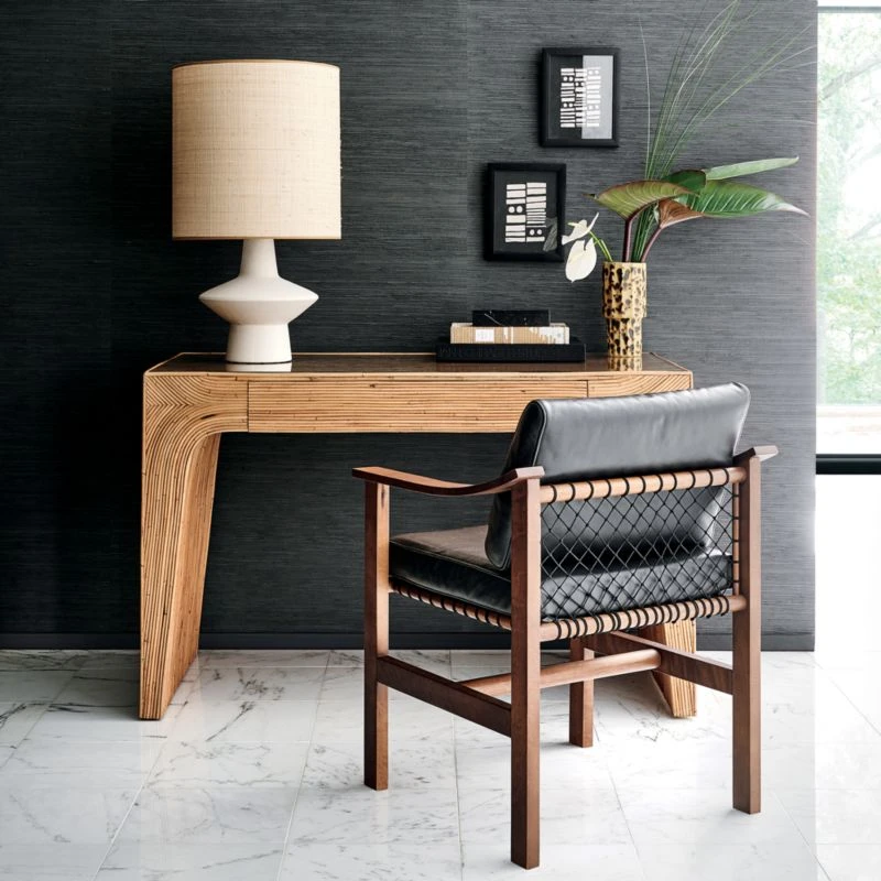 Bayu Rattan Desk With Drawer 4 Bayu Rattan Desk With Drawer - Image 4