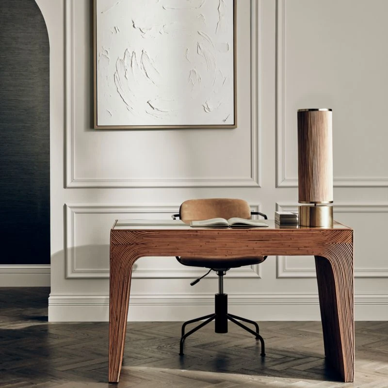 Bayu Rattan Desk With Drawer 2 Bayu Rattan Desk With Drawer - Image 2