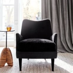 Colette Hand-Knotted Wool Black And White Area Rug 5'x8' 10 Colette Hand-Knotted Wool Black And White Area Rug 5'x8' -Cb2 CB2SP22 Cover cp v1 RET