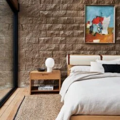 Elwood White Oak Queen Bed -Cb2 CB2SP22 LF 5A REP V2