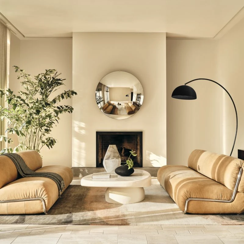 Sundown Handloomed Copper And Ivory Viscose Area Rug 5'x8' 4 Sundown Handloomed Copper And Ivory Viscose Area Rug 5'x8' - Image 4