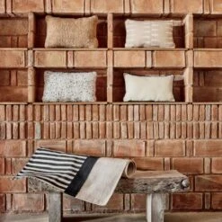 20''x12'' Bronte Recycled Velvet Black And White Outdoor Throw Pillow -Cb2 CB2SU22 22C hero