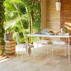 Riva Alabaster Outdoor Pendant Light -Cb2 CB2SU23 14A V3 RET