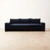 Camden Ink Blue Velvet Sofa