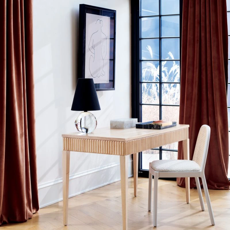 Nadia White Cane Chair Set Of 4 2 Nadia White Cane Chair Set Of 4 - Image 2