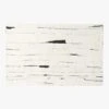 Carana Hand-Knotted Black And White New Zealand Wool Area Rug 5'x8'