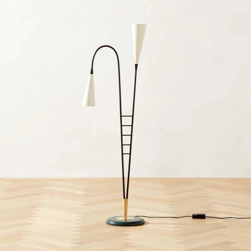 Caro Black Metal Floor Lamp 1 Caro Black Metal Floor Lamp