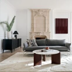 Sway Neutral Tufted Area Rug 5'x8' -Cb2 CharltonSofaAG21 1x1 1