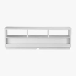 Chill High-Gloss White Media Console 60'' -Cb2 ChillMediaConsoleAV3F10