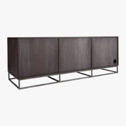 Congo Wood Media Console 56'' -Cb2 CongoMediaCredenzaAV4S16