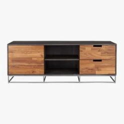Congo Wood Media Console 56'' -Cb2 CongoMediaCredenzaS16