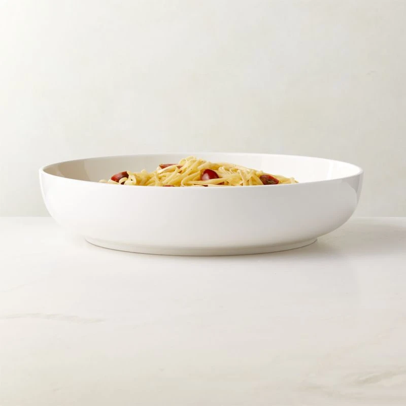 Contact White Serving Bowl Large 2 Contact White Serving Bowl Large - Image 2