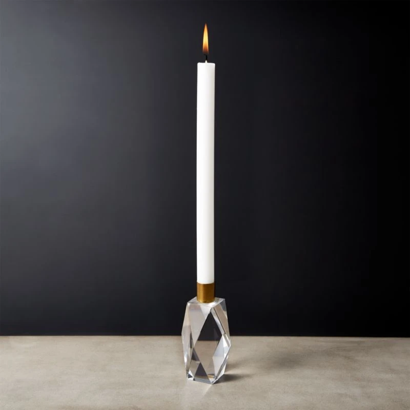 Cosette Crystal Taper Candle Holder Small 3 Cosette Crystal Taper Candle Holder Small - Image 3