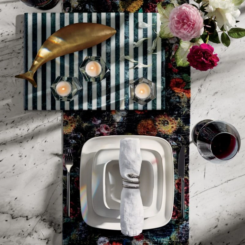 20-Piece Rush Shiny Silver Flatware Set 2 20-Piece Rush Shiny Silver Flatware Set - Image 2