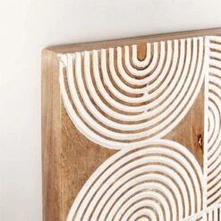 Cultivo Geometric Wood Wall Art -Cb2 CultivoWoodWallArtROS20