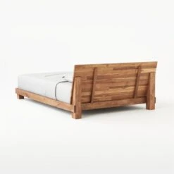 Dondra Teak Wood Queen Bed -Cb2 DondraQueenBed3QBSSS21