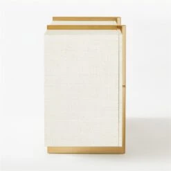 Dorset Lacquered White Linen Credenza -Cb2 DorsetLinenCredenzaSDSSS21