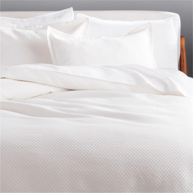 Dottie Neutral Matelasse Shams 1 Dottie Neutral Matelasse Shams