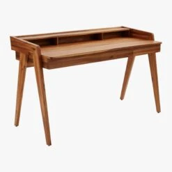 Drommen 3- Drawer Wood Desk -Cb2 DrommenDesk3QFS18