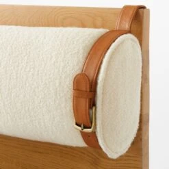 Elwood White Oak Queen Bed -Cb2 ElwoodQueenBedAVSSS23