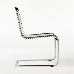 Enzo Natural Sunbrella Outdoor Armless Sling Chair -Cb2 EnzoNaturalArmlessSlngChairSDSSS21