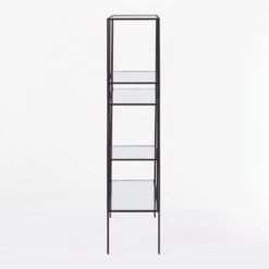 Euclidean Black Metal Etagere -Cb2 EuclideanBlackEtagereSDSSS21