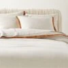 Border EUROPEAN FLAX™-Certified Linen Duvet Cover And Pillow Shams