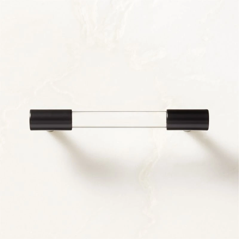 Flynn Crystal And Black Handle 4" 1 Flynn Crystal And Black Handle 4"