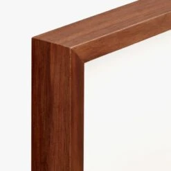 Gallery Walnut Picture Frame With White Mat 11"x14" -Cb2 GalleryFrm18X24WlntWhtMtAVF18