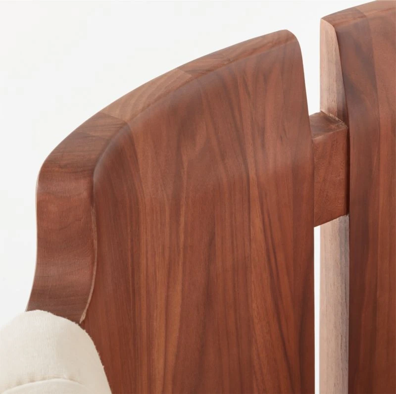 Half Moon Ivory Velvet Counter Stool 7 Half Moon Ivory Velvet Counter Stool - Image 7