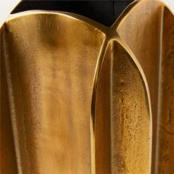 Hinge Bronze Cast Aluminum Vase -Cb2 HingeBrassVaseAVSHF22