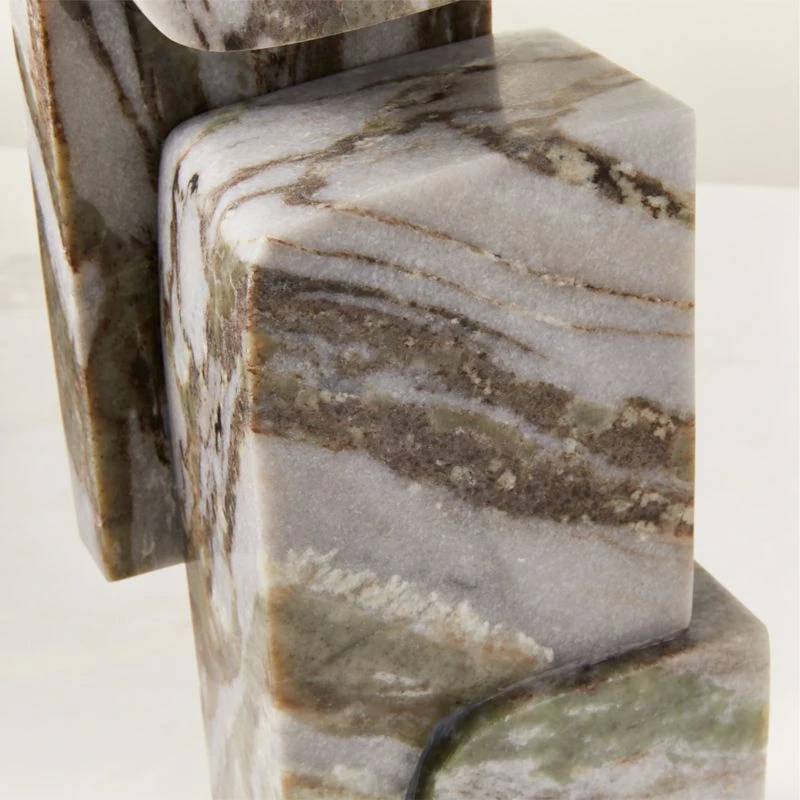 Ionic Beige Marble Sculpture 2 Ionic Beige Marble Sculpture - Image 2
