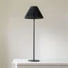 Slight Table Lamp With Black Shade