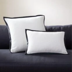 18"x12" Tuxedo Throw Pillow -Cb2 KMTuxedoPillowGroupFHS21